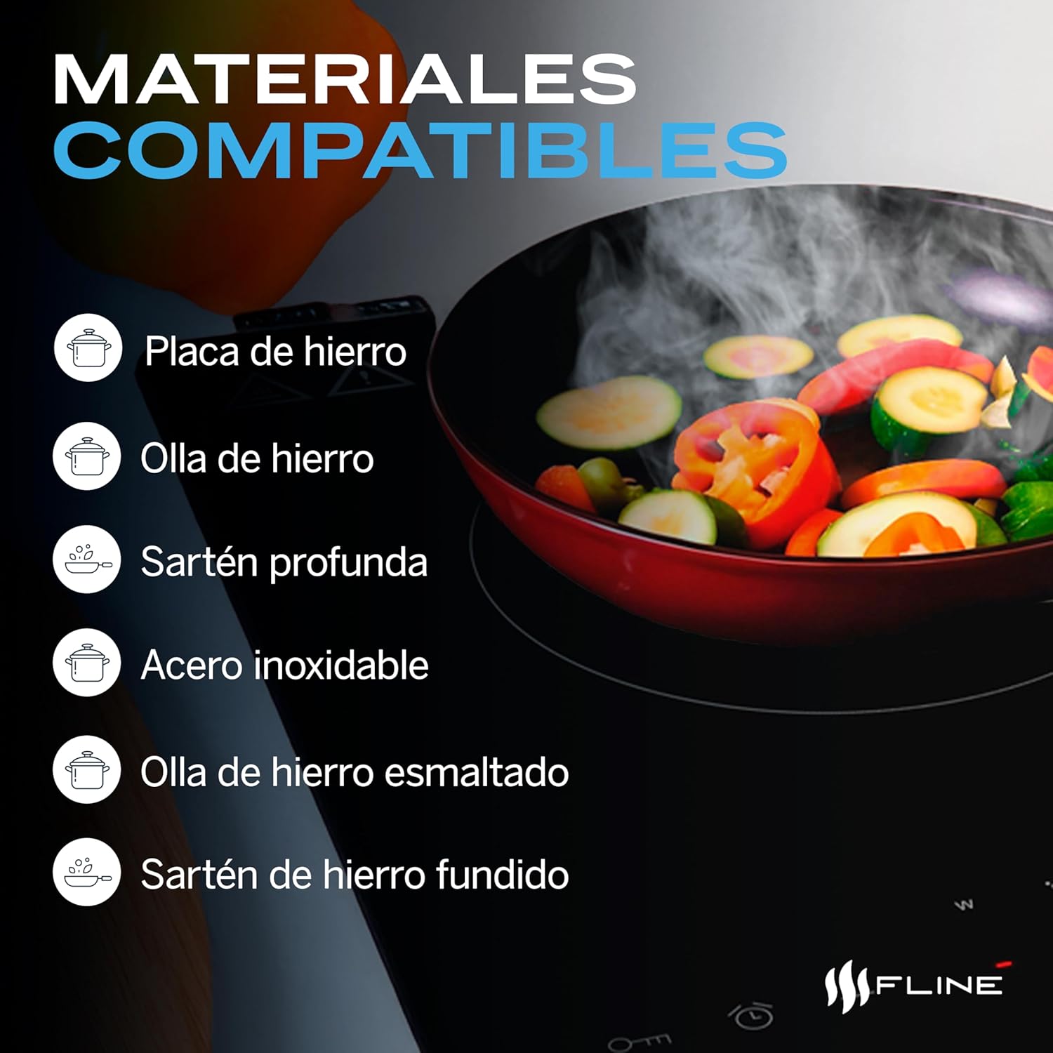 Parrilla De Gas Empotrable 4 Quemadores | Vidrio Templado | Gas LP Y Gas Natural | Encendido Electrónico | Estufa De Mesa | Parrilla De Inducción | Fácil Limpieza