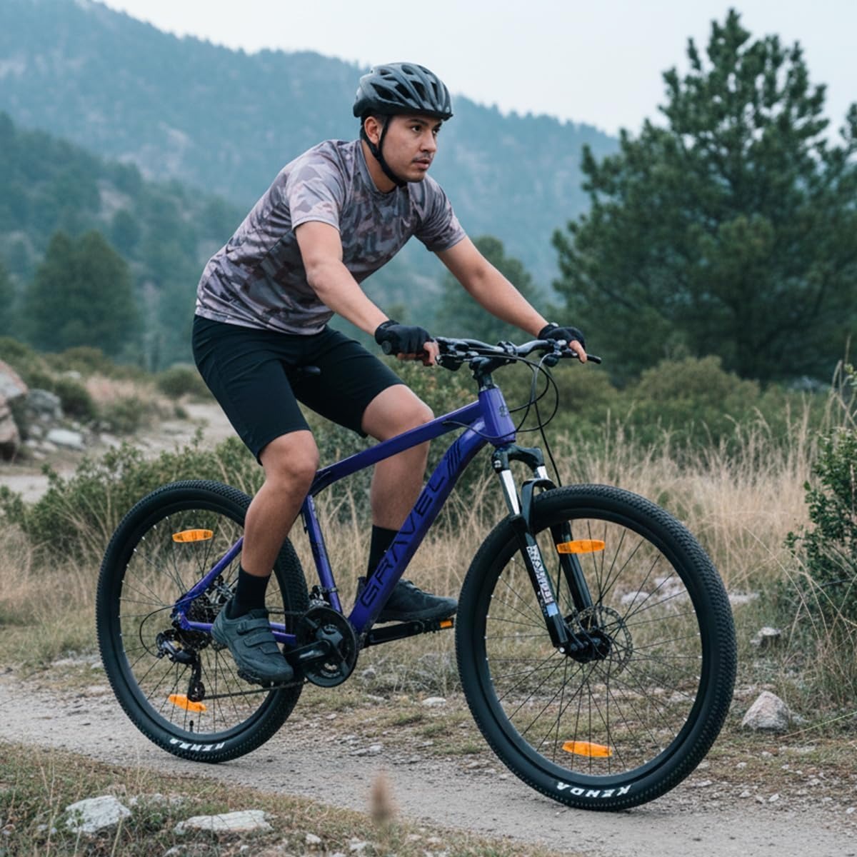 GRAVEL | Mountain Bike Everest MTB - Bicicleta Rodada 29 - Bicicleta de Montaña | Diseño Aerodinámico con 21 Velocidades Shimano y Frenos de Disco