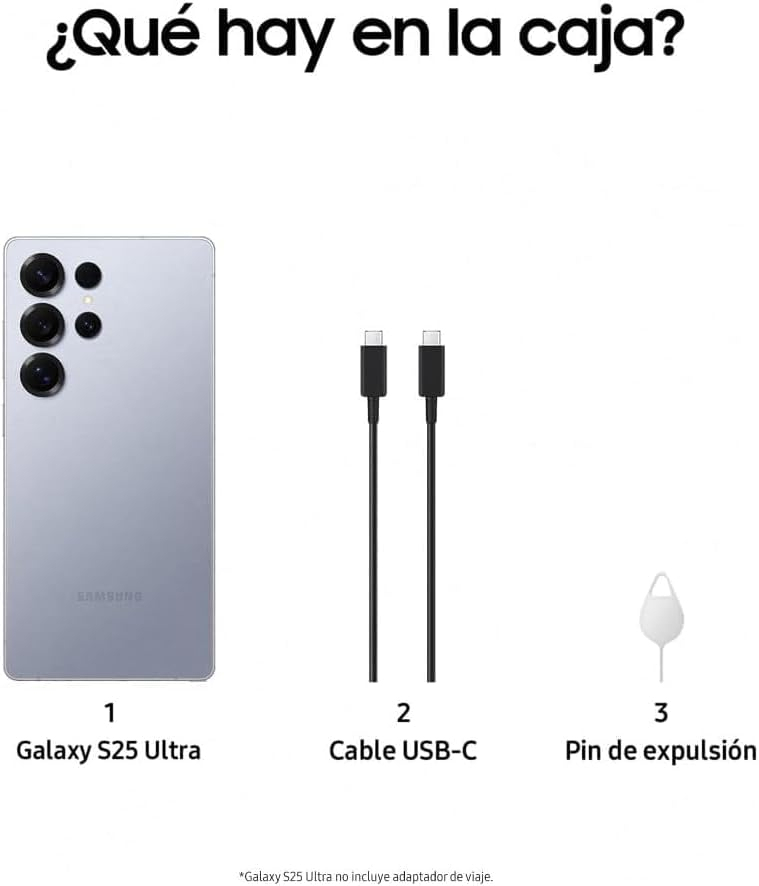 Samsung Galaxy S25 Ultra Azul 256GB con S-Pen