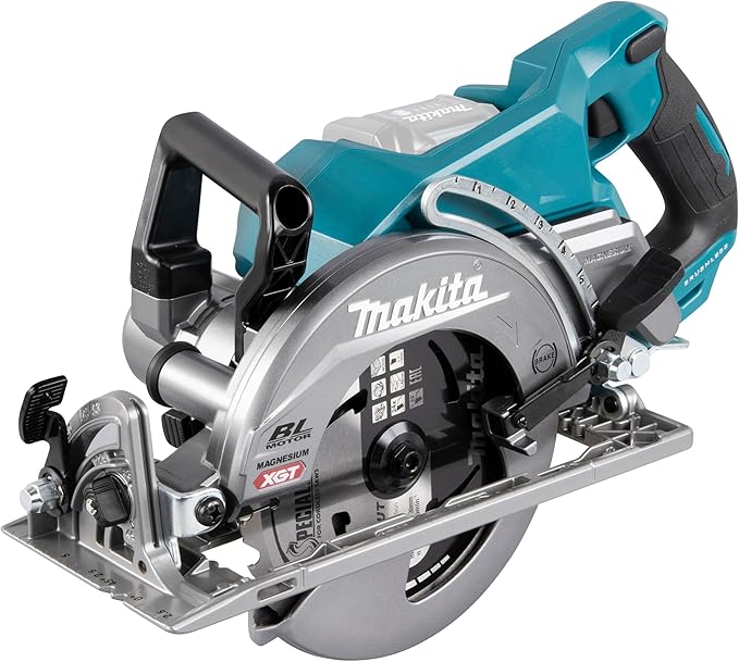 🛠️🔥Sierra Circular Inalámbrica 21V，40V de 6.5 Pulgadas, 2 Baterías 4.0Ah 15 Celdas con Cargador Rápido, 3 Cuchillas de Carburo y Accesorios, Guía Láser, Bisel Ajustable 0‑50° y Ajuste de Profundidad para Corte de Madera