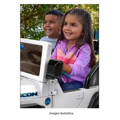 Vehículo Montable Fisher Price Power Wheels Jeep Wrangler 4XE 12V