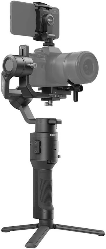 Dji Ronin-SC - Estabilizador de cámara, cardán de Mano de 3 Ejes para cámaras DSLR y sin Espejo, Carga útil de hasta 4.5 Libras, diseño Ligero, filmación cinemática, Color Negro