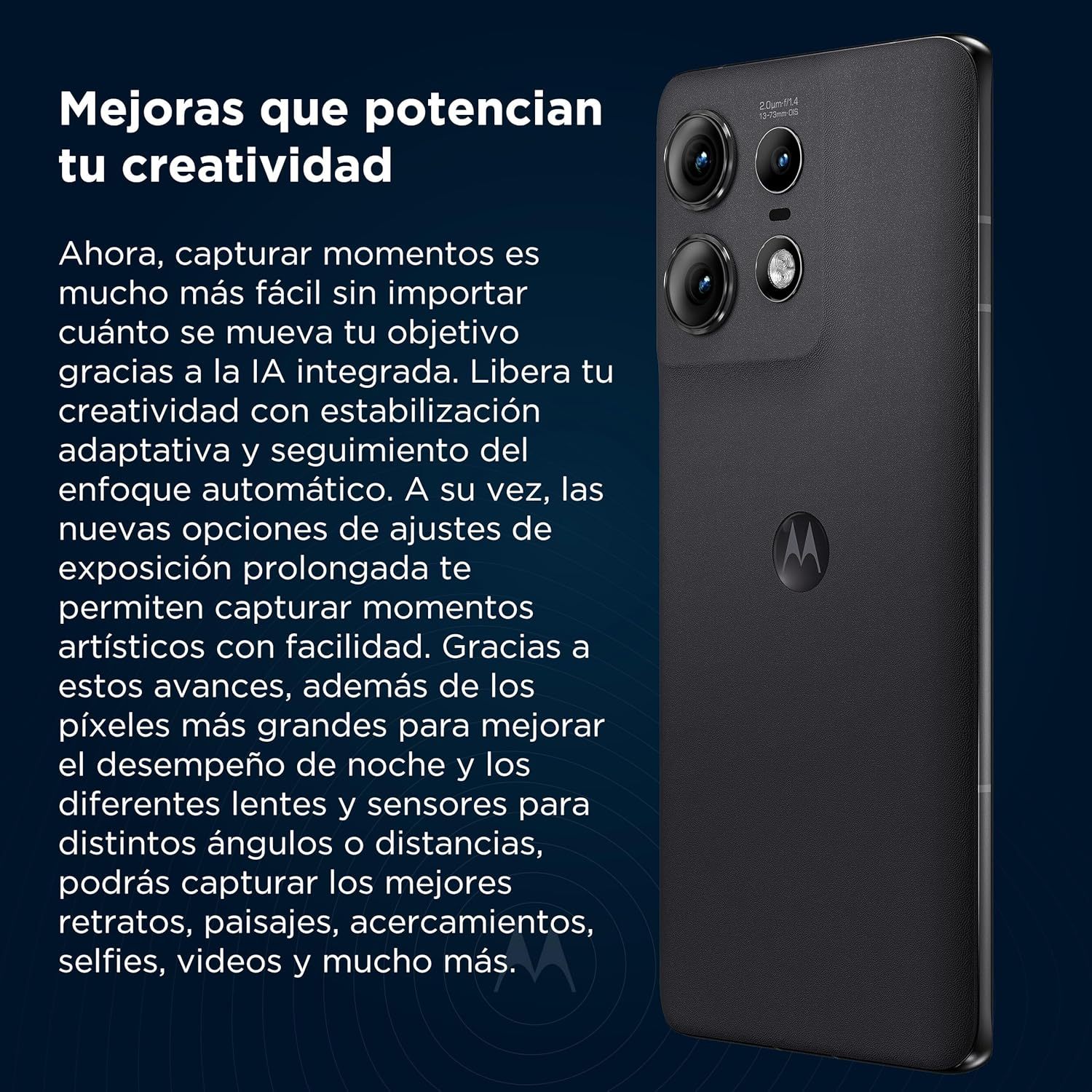 motorola Moto Edge 50 Pro - 512 GB Memoria, 12 GB RAM, Celular Desbloqueado, 1 Año de Garantía - Negro