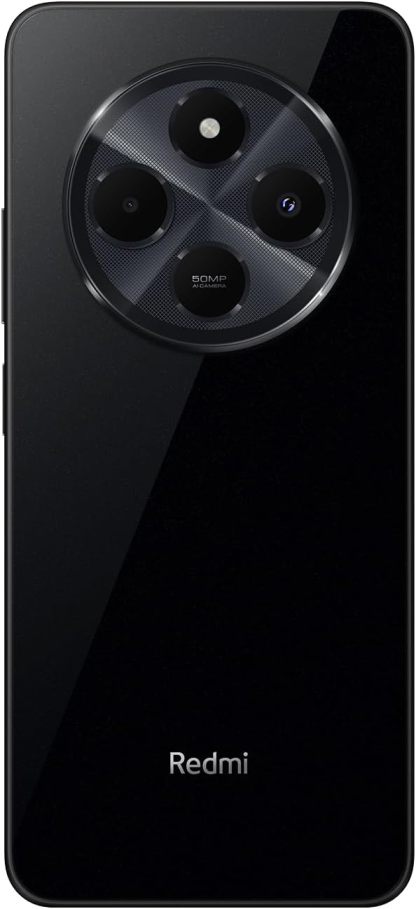 Xiaomi Redmi 14C 4+128GB Smartphone, 6.88 "120HZ LCD HD+pantalla, Mediatek Helio G81 Ultra, 50MP AI cámara dual, 5160Mah, NFC, negro