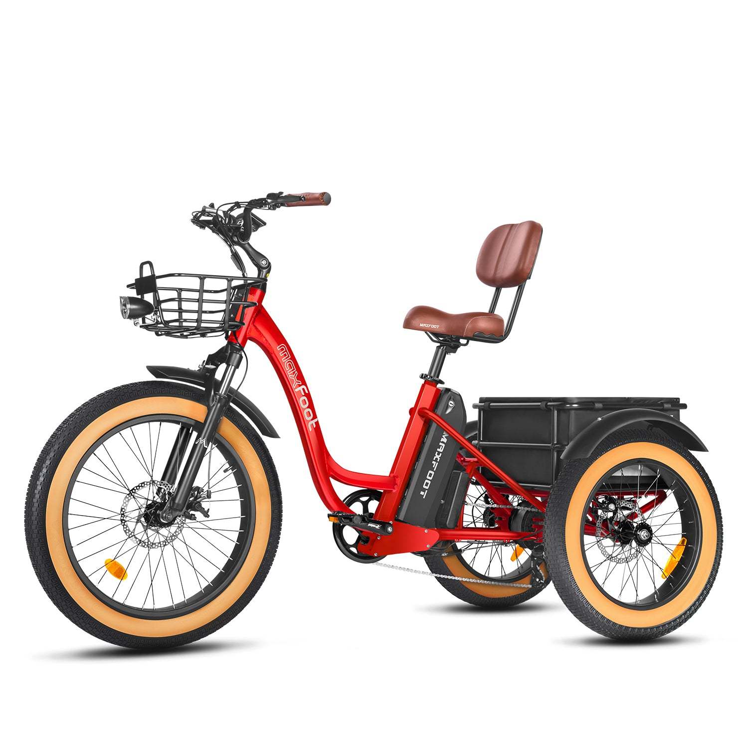 [750W] Triciclo eléctrico de tracción trasera MF-30 Ver 2024