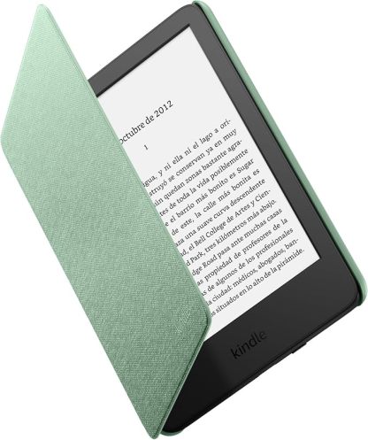 📕 Kindle 16 GB (modelo más reciente), el más ligero y compacto, refresco de página rápido y alto contraste, experiencia de lectura mejorada, colores: Negro, Rosa y Matcha (Verde Té)