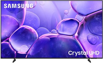 SAMSUNG 75" Crystal UHD U8000F 4K, Procesador Crystal, Diseño Metálico, Knox Security, Escalado 4k, Smart TV (2025)