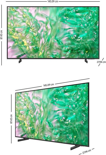 SAMSUNG 75" Crystal UHD U8000F 4K, Procesador Crystal, Diseño Metálico, Knox Security, Escalado 4k, Smart TV (2025)