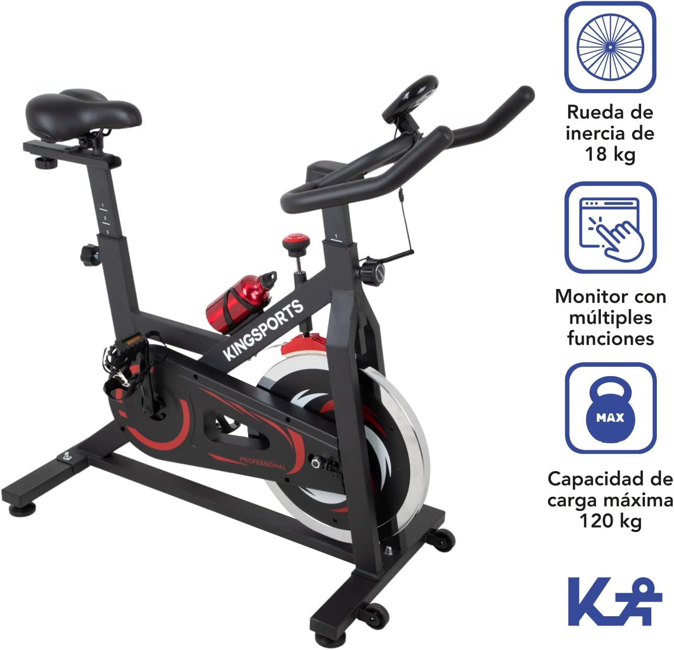 KINGSPORTS | Bicicletas Fijas Para Spinning