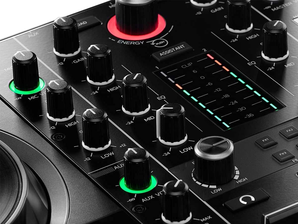 Hercules DJControl Inpulse 500: Controlador USB DJ de 2 pisos para Serato DJ y DJUCED (incluido)