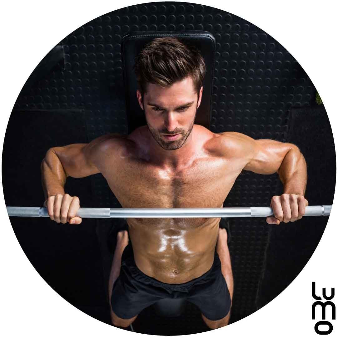 LUMO HOME Banco de Ejercicios Multiposiciones para Pecho, Brazo y Abdomen - Multifuncional, Ajustable y Resistente para Entrenamiento en Casa