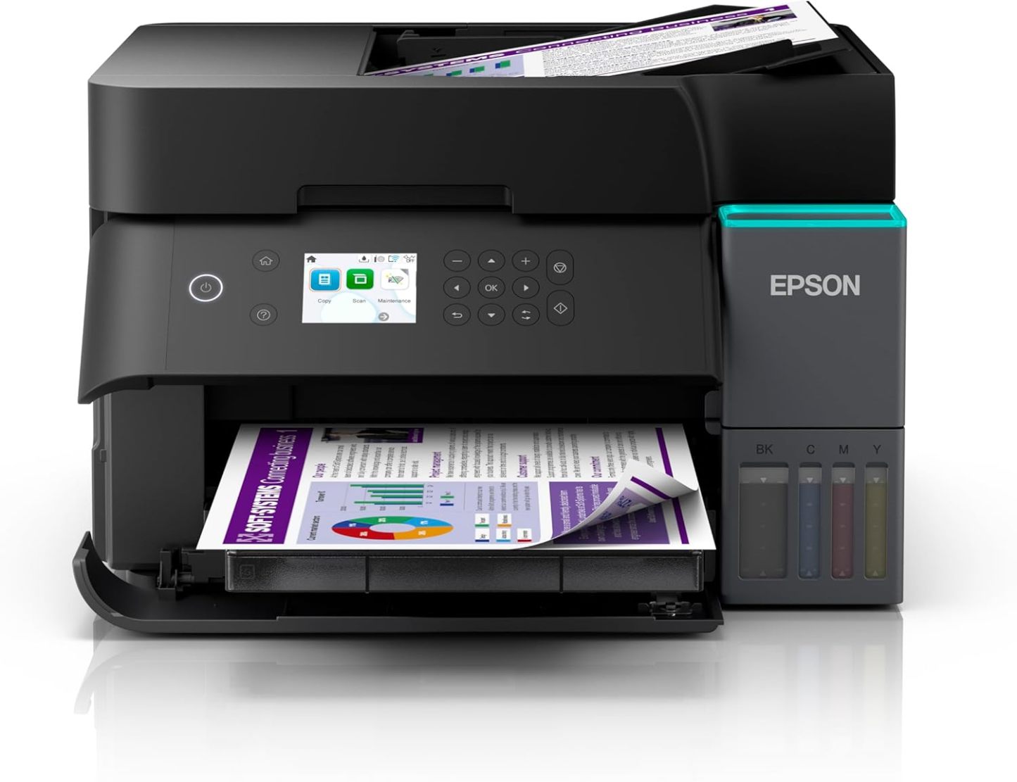 Epson Impresora Multifuncional a Color Inalámbrica con Sistema de Tanque de Tinta EcoTank L6370