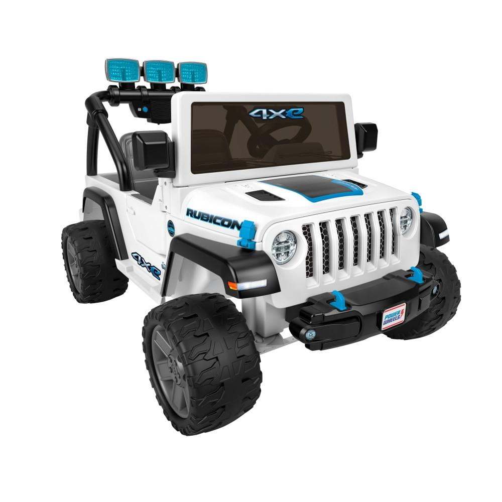 Veh��culo Montable Fisher Price Power Wheels Jeep Wrangler 4XE 12V