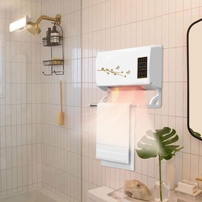 Aire Acondicionado Calentador Doméstico Calentador Montado en la Pared Móvil Ventilador Pared del Baño