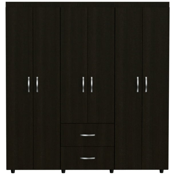 Closet Armable Bariloche Wengue Armario Recámara Excelsior Excelsior Moderno