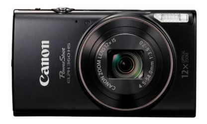 Canon PowerShot ELPH 360 HS compacta color negro