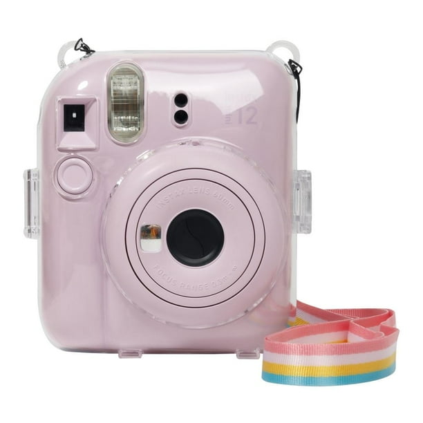 Cámara Instantánea Fujifilm Instax Mini 12 Rosa + 20 Fotos + Álbum + Estuche
