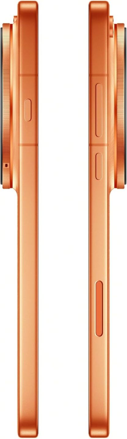 📱Smartphone 5G Desbloqueado Color Naranja, 12GB RAM+512GB, Pantalla 6.82" AMOLED QHD+, Cámara Dual 200MP, Video 8K, Procesador Snapdragon 8 Elite Gen 5, Batería 7050 mAh, Carga Súper Rápida 100W, Resistente al Agua IP68/IP69, Doble SIM