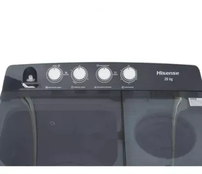 Lavadora Semiautomática Doble Tina 20kg Hisense Wsa2001p