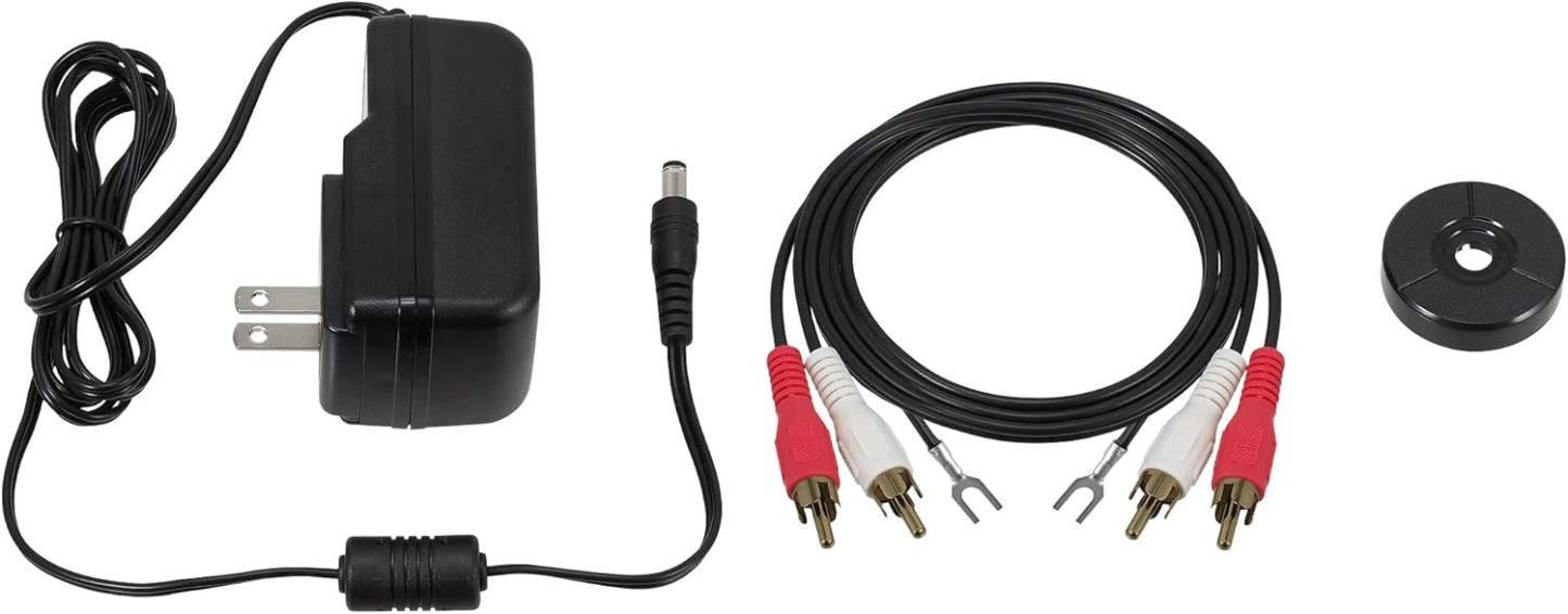 Audio-Technica - Tocadiscos AT-LP120XUSB-BK con accionamiento directo (analógico y USB), totalmente manual, alta fidelidad, 3 velocidades, convierte vinilo a digital, antipatinaje y control de tono variable, negro