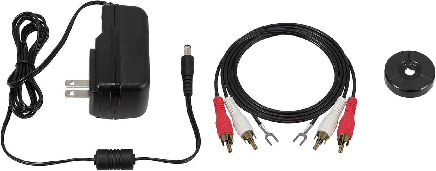 Audio-Technica - Tocadiscos AT-LP120XUSB-BK con accionamiento directo (analógico y USB), totalmente manual, alta fidelidad, 3 velocidades, convierte vinilo a digital, antipatinaje y control de tono variable, negro