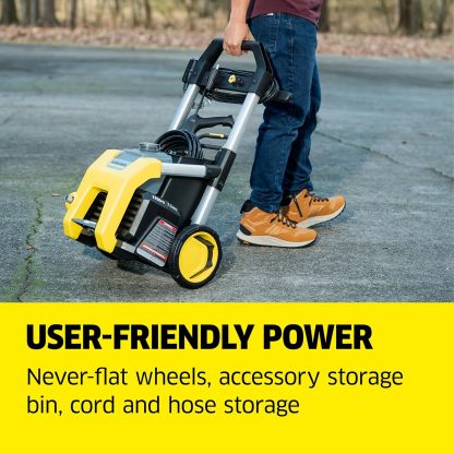 Karcher - Máquina limpiadora eléctrica a presión, K1700, Amarillo