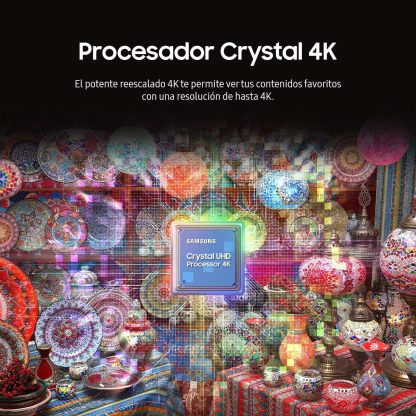 SAMSUNG 75" Crystal UHD U8000F 4K, Procesador Crystal, Diseño Metálico, Knox Security, Escalado 4k, Smart TV (2025)
