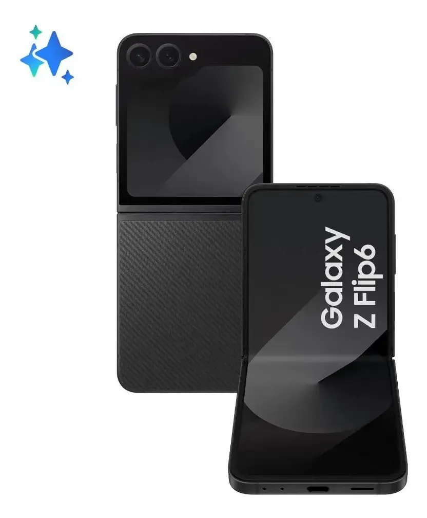 📱 Samsung Galaxy Z Flip6 5G Reacondicionado Grado Aceptable, 12GB RAM + 512GB, Pantalla 6.7", Cámara Dual, Selfie 50MP, Galaxy AI, Celular Desbloqueado