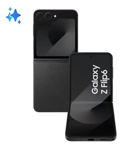 📱 Samsung Galaxy Z Flip6 5G Reacondicionado Grado Aceptable, 12GB RAM + 512GB, Pantalla 6.7", Cámara Dual, Selfie 50MP, Galaxy AI, Celular Desbloqueado