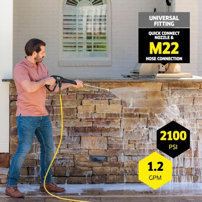 Karcher - Máquina limpiadora eléctrica a presión, K1700, Amarillo