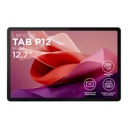 Tablet LENOVO P12 256 GB Gris