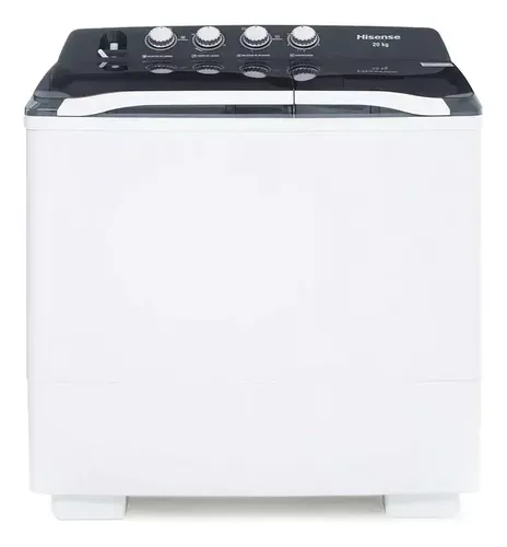 Lavadora Semiautomática Doble Tina 20kg Hisense Wsa2001p