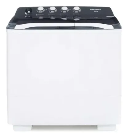 Lavadora Semiautomática Doble Tina 20kg Hisense Wsa2001p