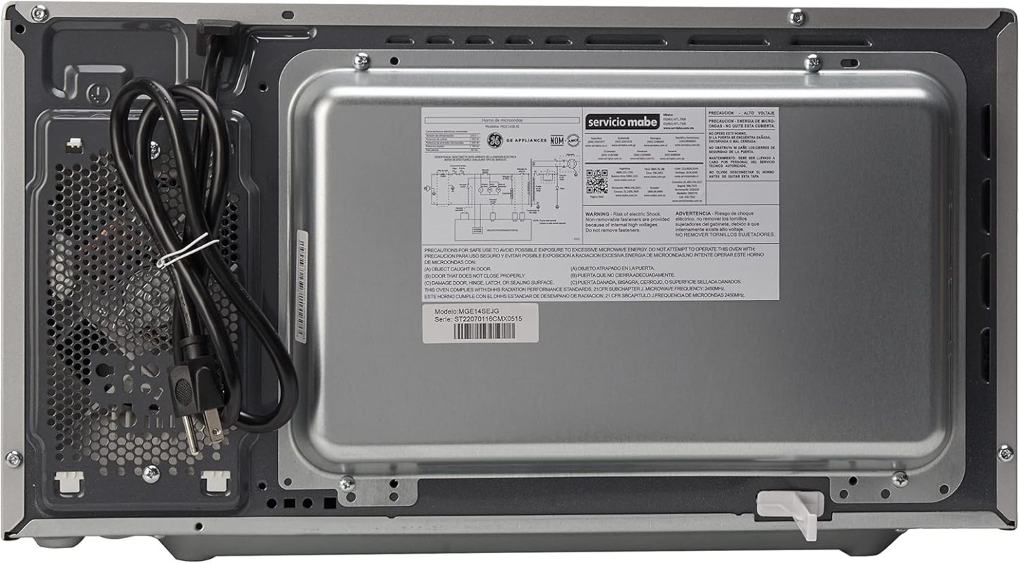 Ge Appliances-Horno De Microondas 1.4 Cu.ft. Espejo