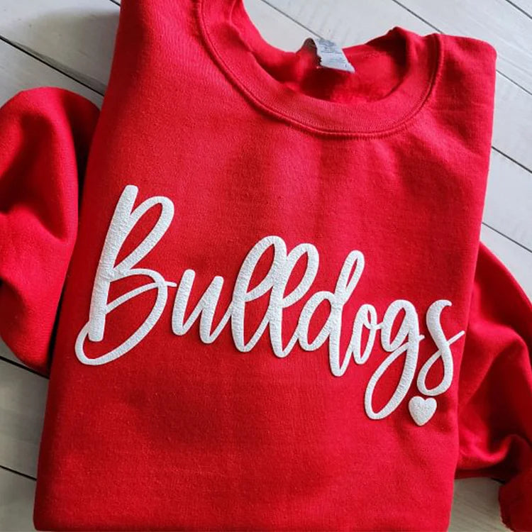 Custom 3D Puff Embroidery Sweatshirt