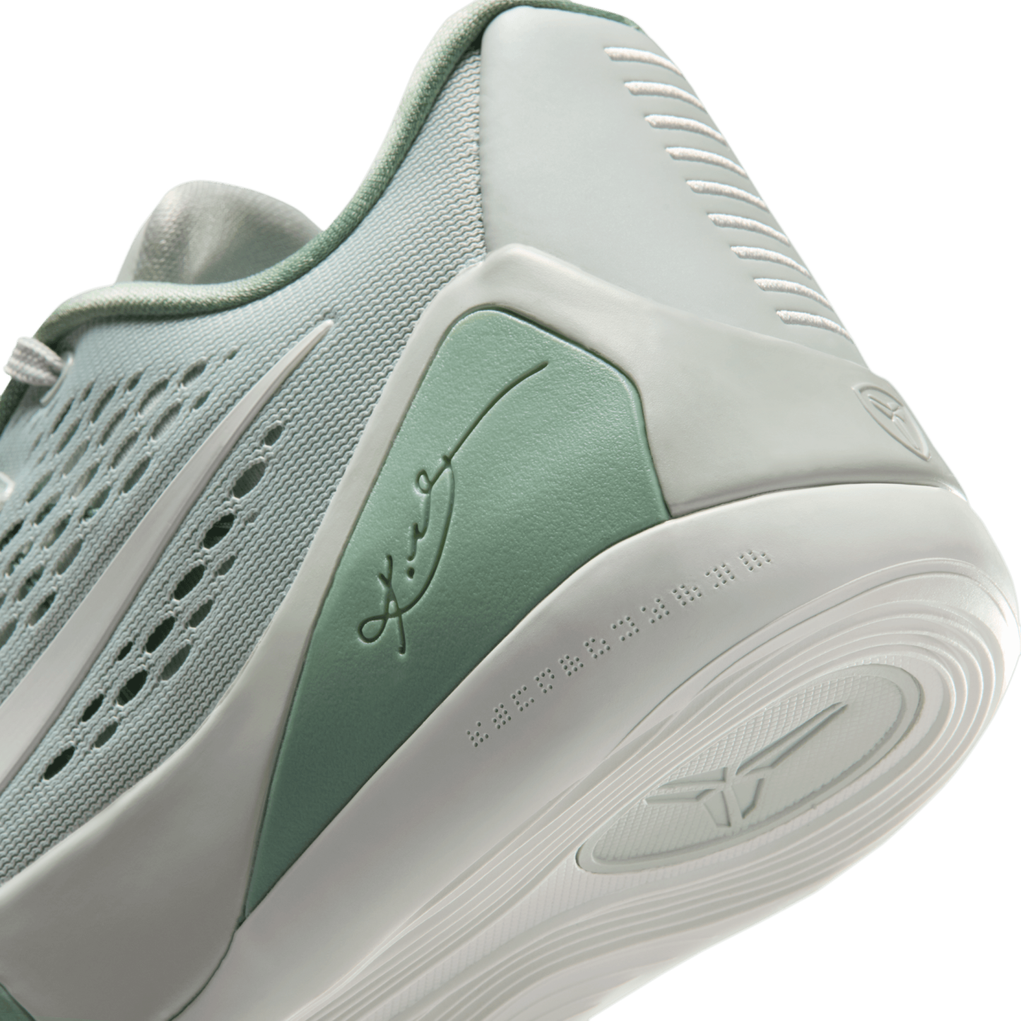Nike Kobe 9 Elite Low EM - Light Silver/Steam/Summit White - Image 8