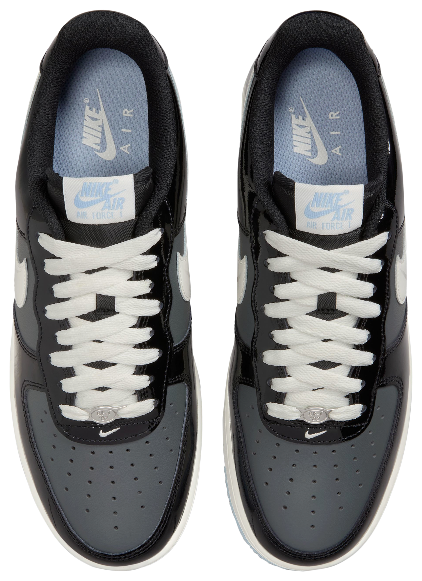 Nike Air Force 1 '07 FL - Black/Sail/Armory Blue - Image 4