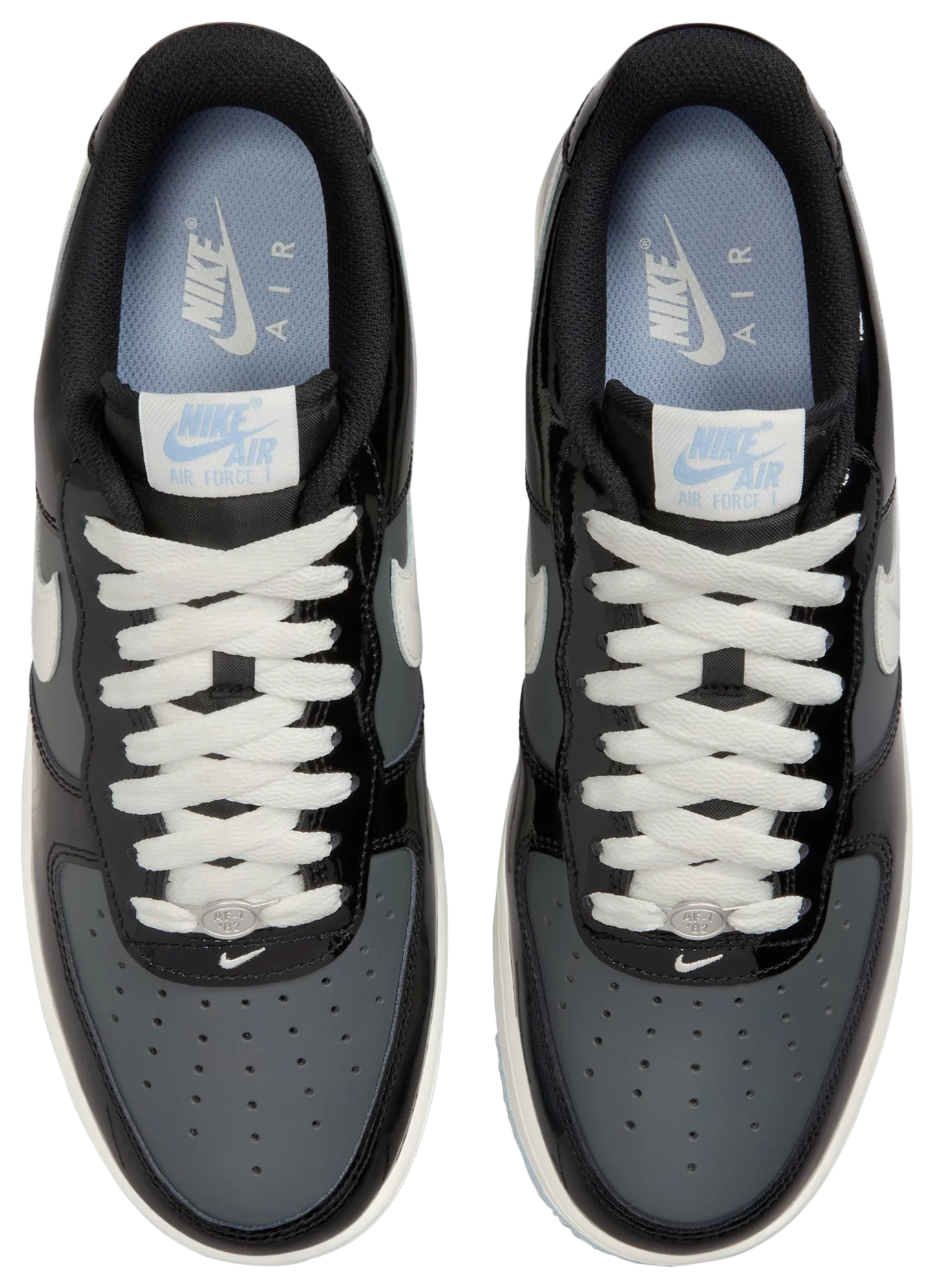 Nike Air Force 1 '07 FL - Black/Sail/Armory Blue - Image 4