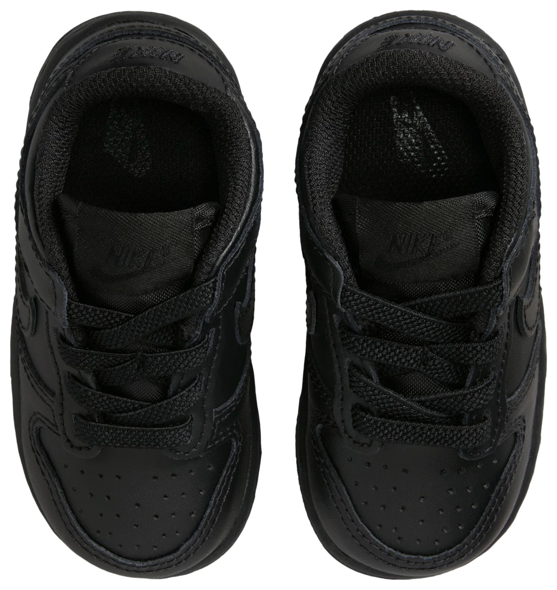 Nike Dunk Low 童款 - Black/Black - Image 4