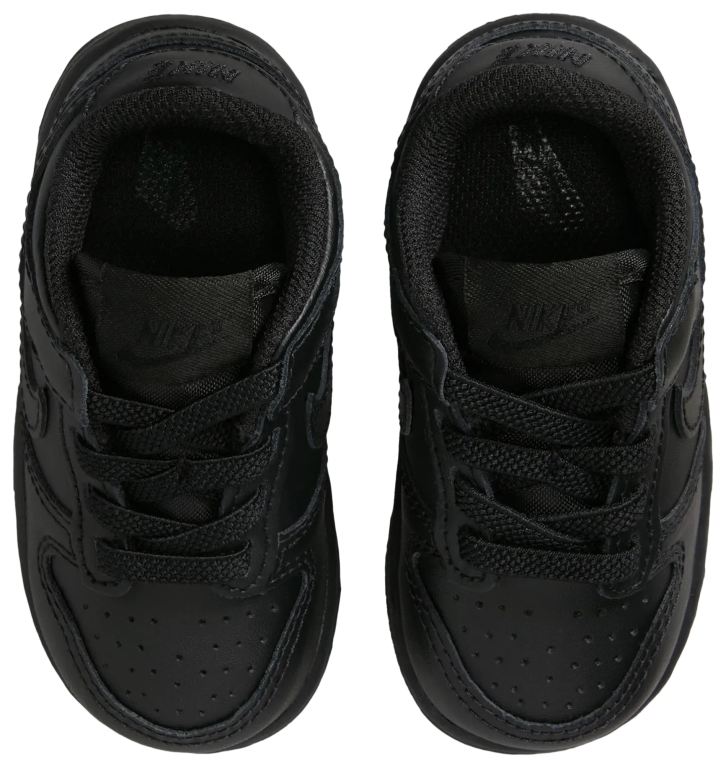 Nike Dunk Low 童款 - Black/Black - Image 4