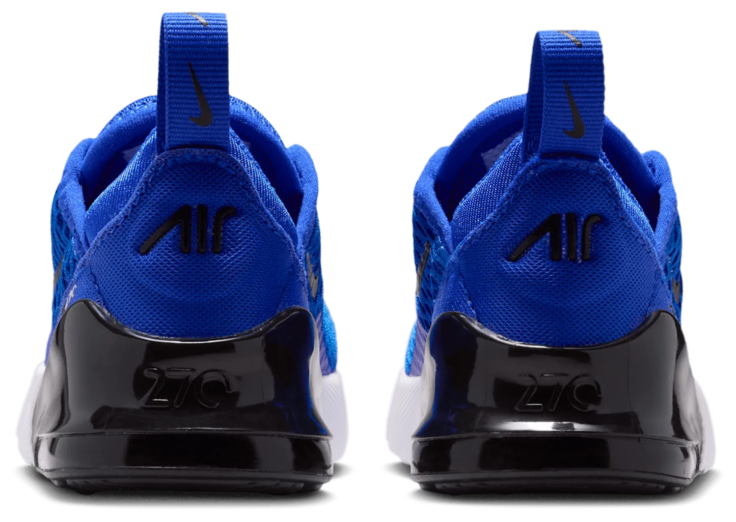Nike Air Max 270 童款 - Racer Blue/Black/White - Image 3