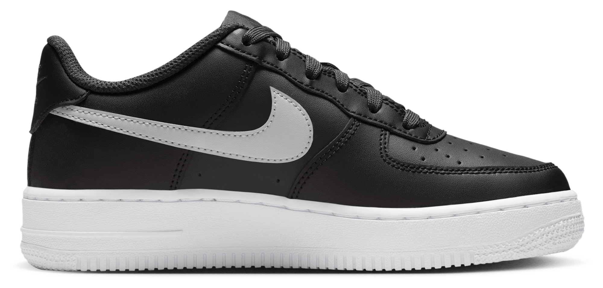 Nike Air Force 1 童款 - Vast Grey/Dark Smoke Grey/Black - Image 1