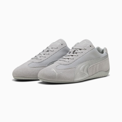 Speedcat Premium Women's Sneakers - Cool Light Gray-Matte Silver - 5