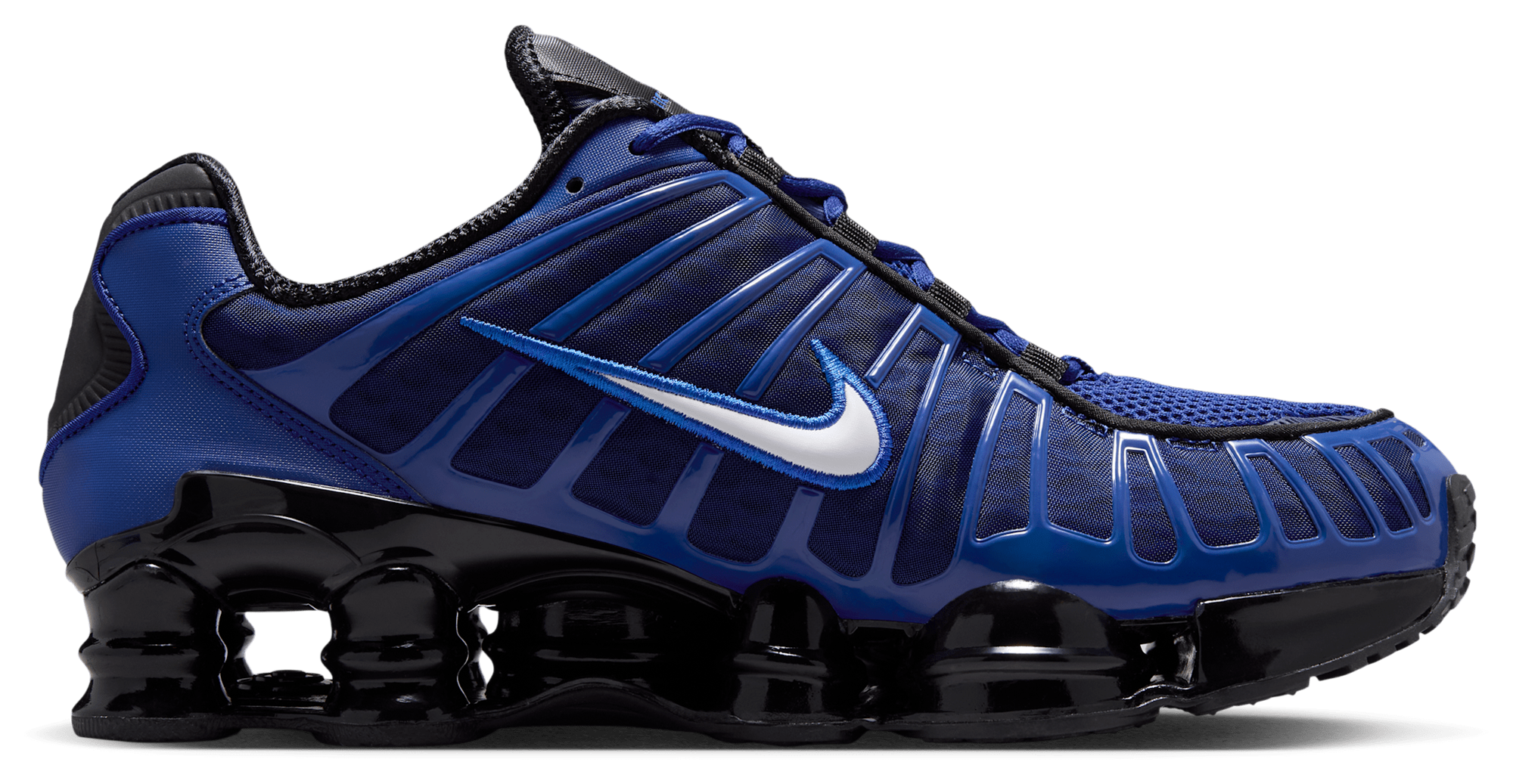 Nike Shox TL - Black/Deep Royal Blue/White - Image 1