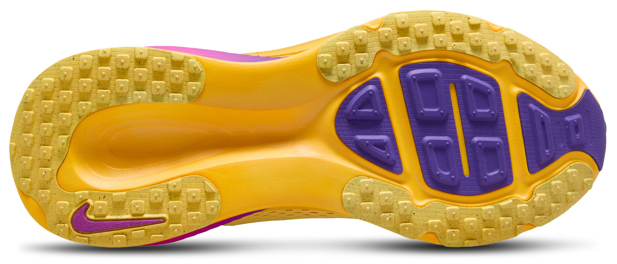 Nike Vomero 18 - Citron Pulse/Blue Void/Laser Orange - Image 4