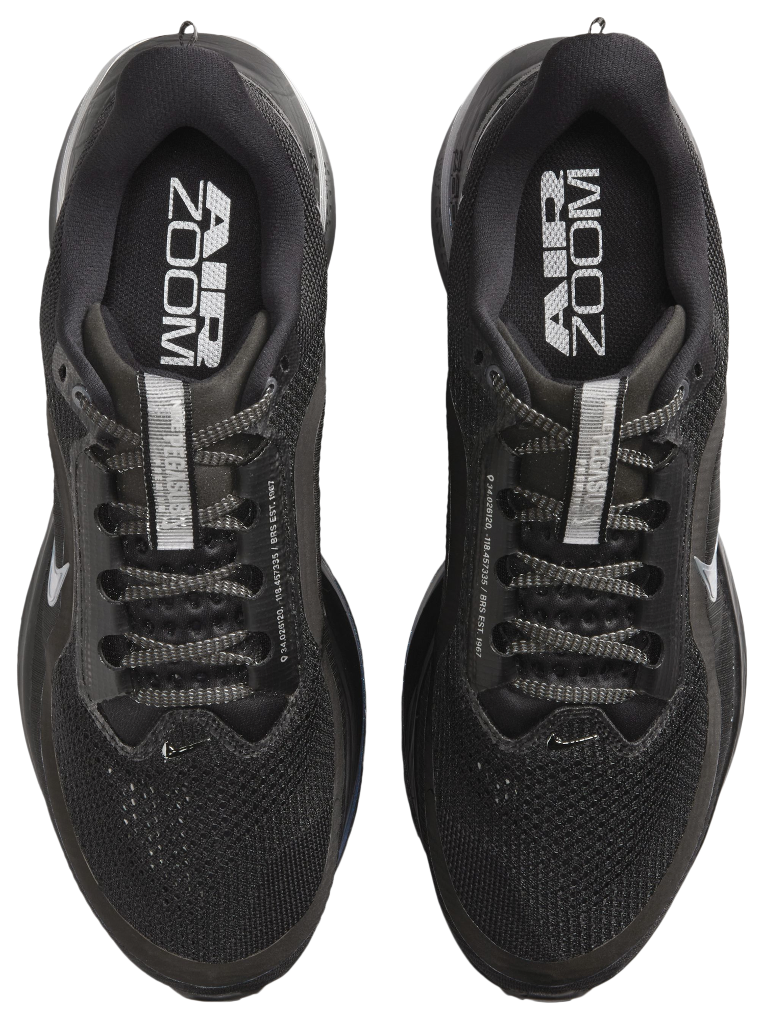 Nike Pegasus Premium - Black/Black/Metallic Silver - Image 4