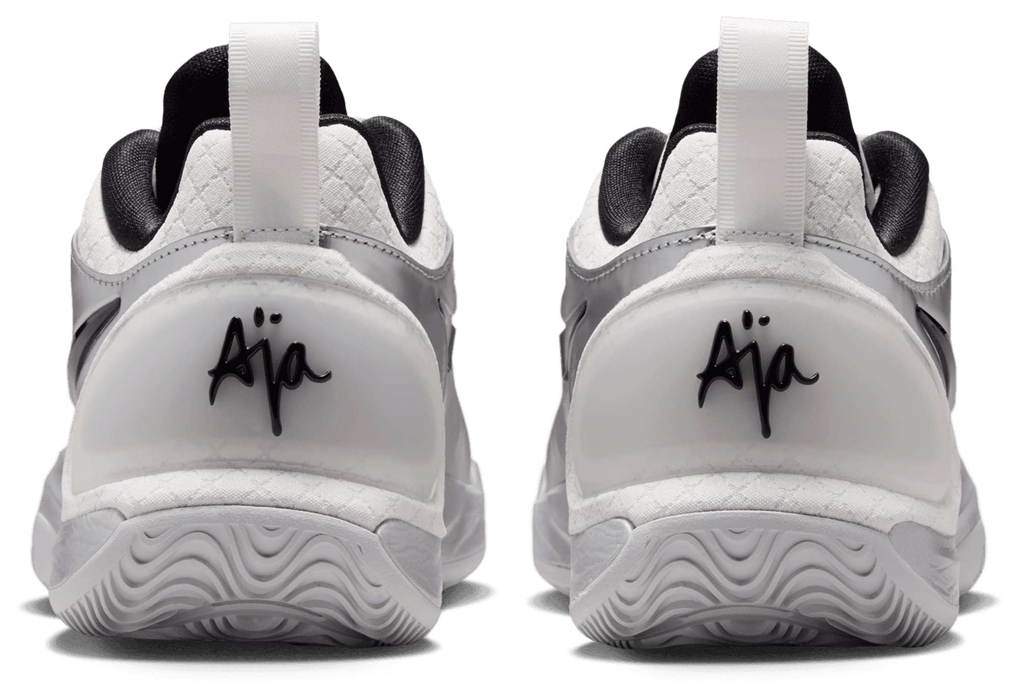 Nike A'ja Two - Metallic Silver/Summit White/Black - Image 3