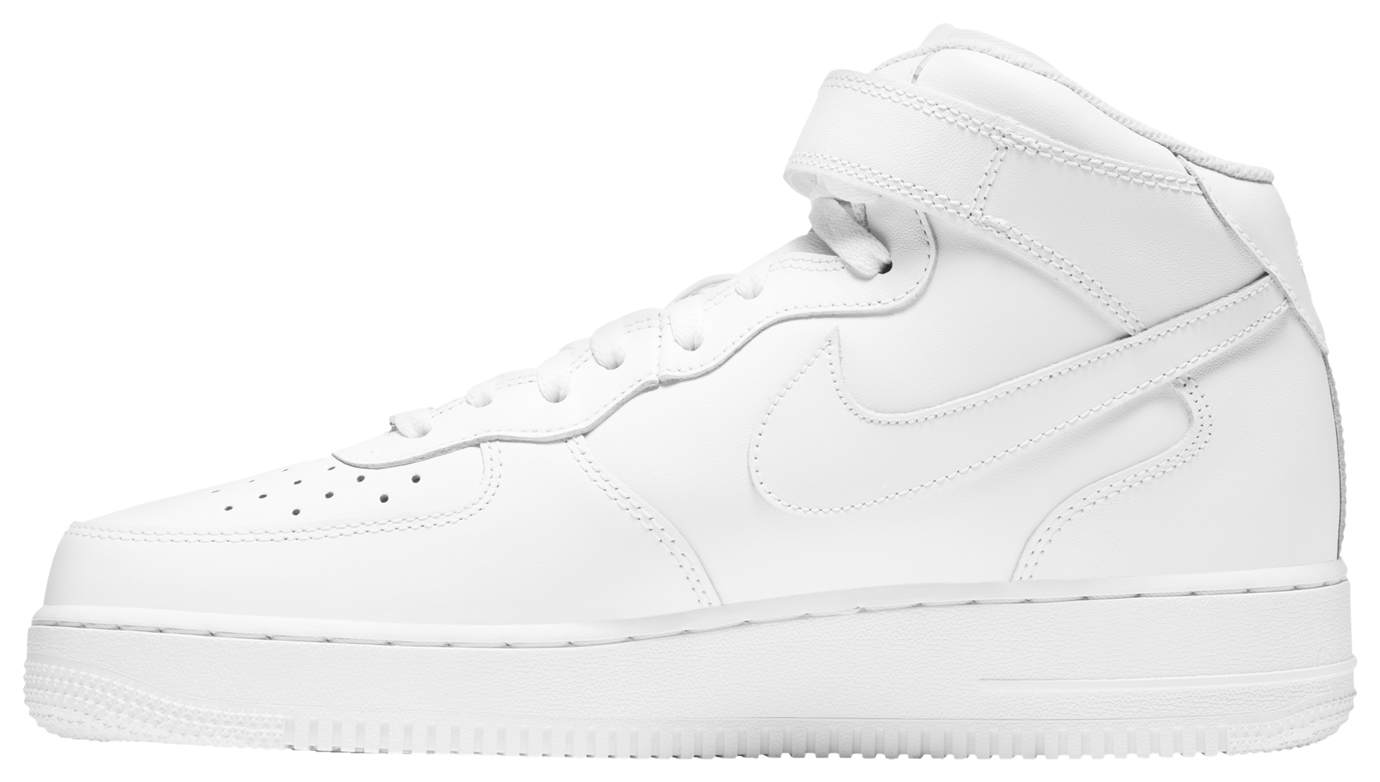 Nike Air Force 1 Mid '07 LE - White/White - Image 2