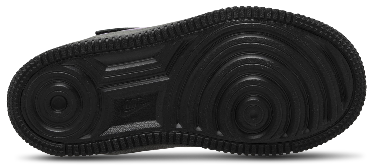 Nike Air Force 1 童款 - Black/Purple - Image 4