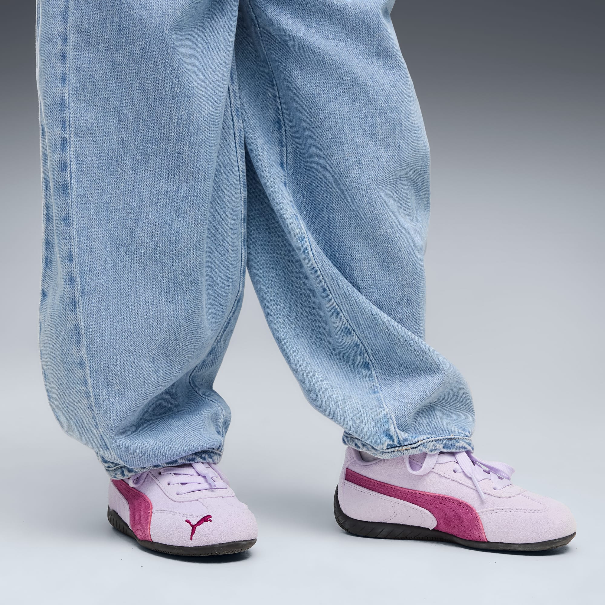 Speedcat OG Little Kids' Sneakers - Light Lavender-PUMA Black - 2
